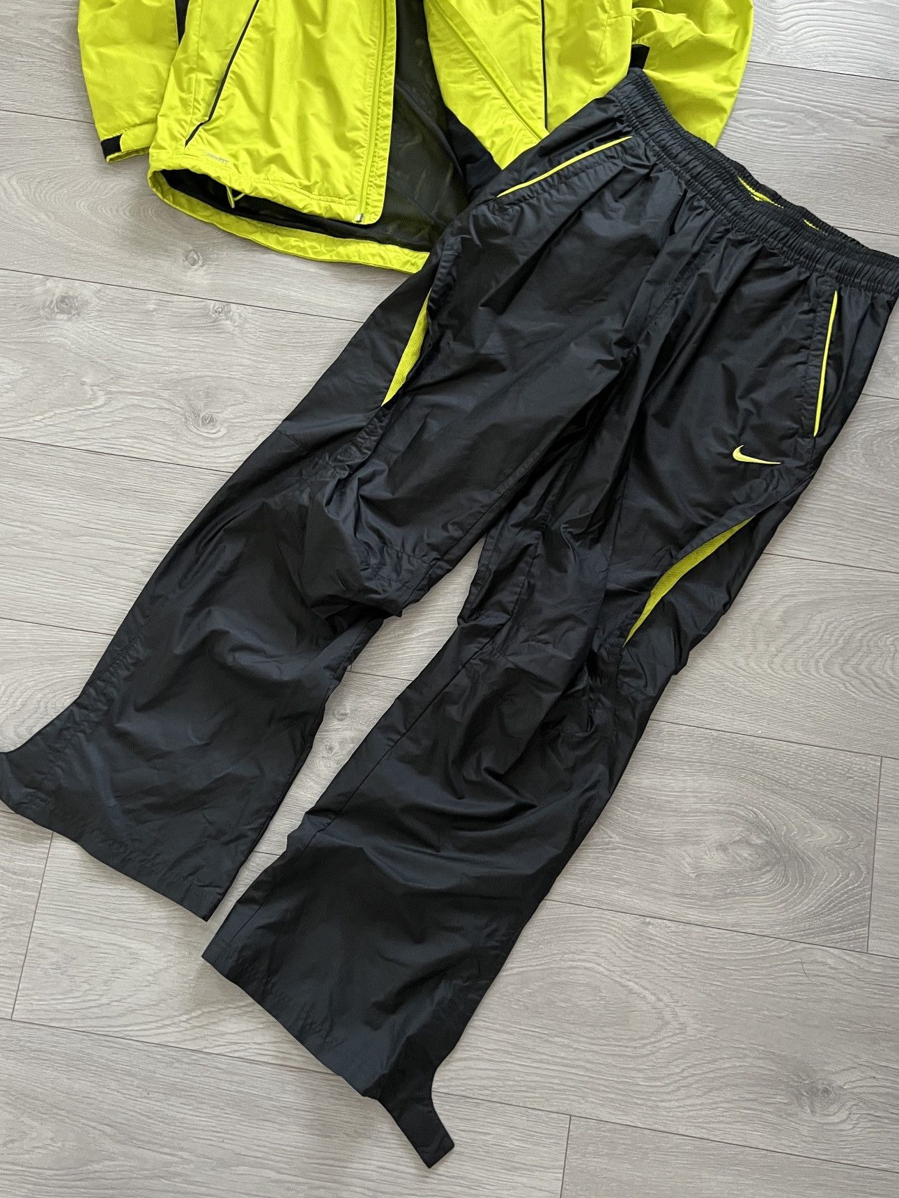 Nike Nike 00s Waterproof Technical Vent Jacket & Pants Set Size US L / EU 52-54 / 3 - 3 Thumbnail