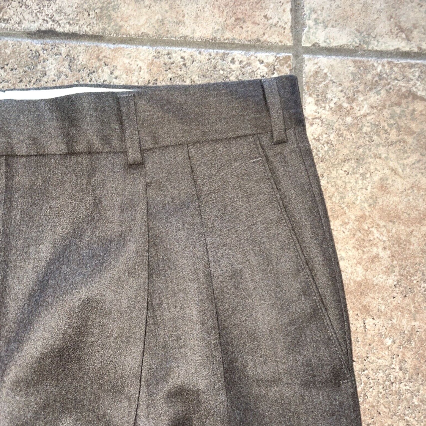 Kenzo VINTAGE Enzo Mantovani Dress Pants Mens Brown 36 x 32 Men Regular Department Clothing Size US 36 / EU 52 - 2 Thumbnail