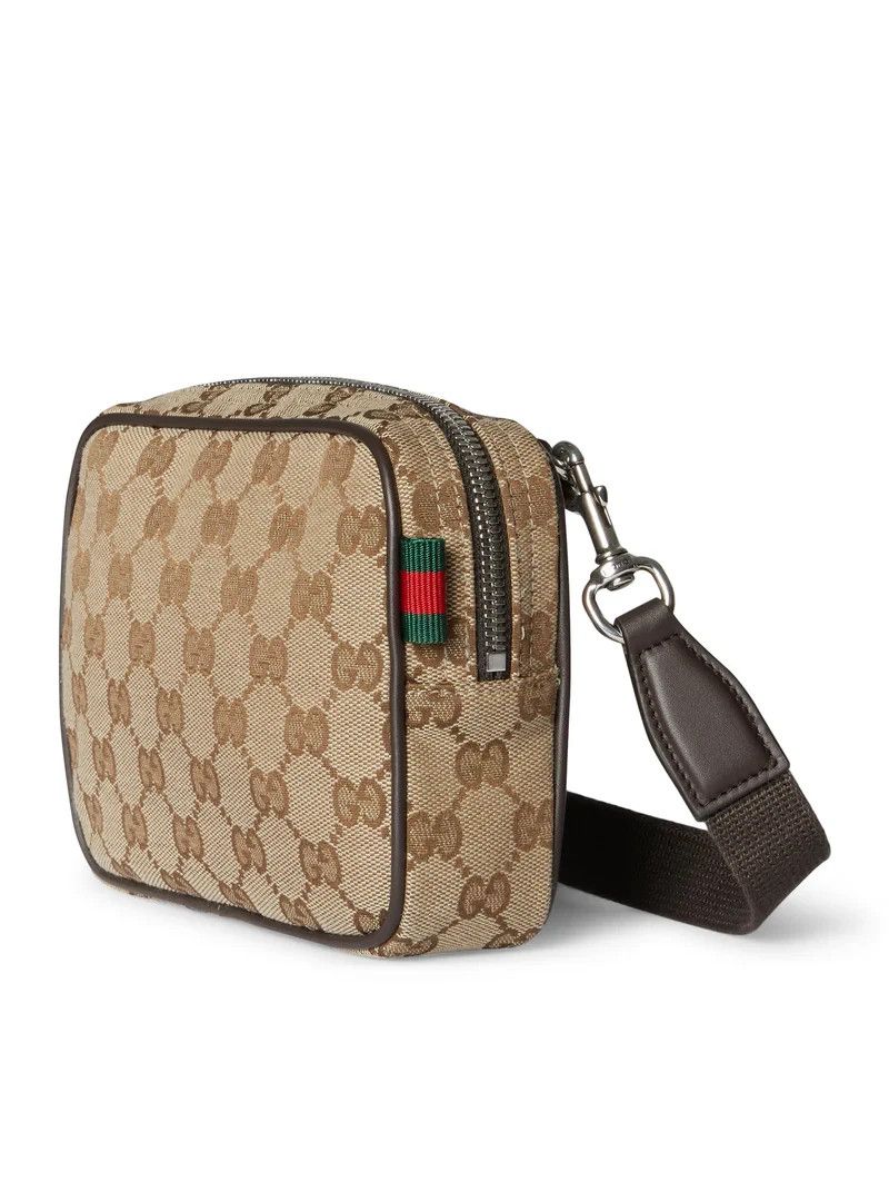 Gucci GUCCI Mini Beige/Ebony GG Canvas Shoulder Bag Size ONE SIZE - 3 Thumbnail