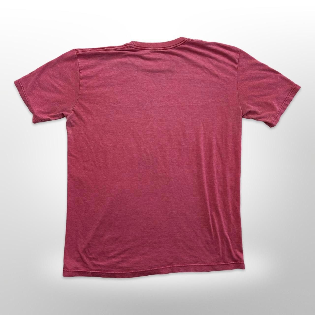 Hurley Vintage Hurley Y2K Red Slim Fit Graphic T-Shirt Size US XL / EU 56 / 4 - 3 Thumbnail