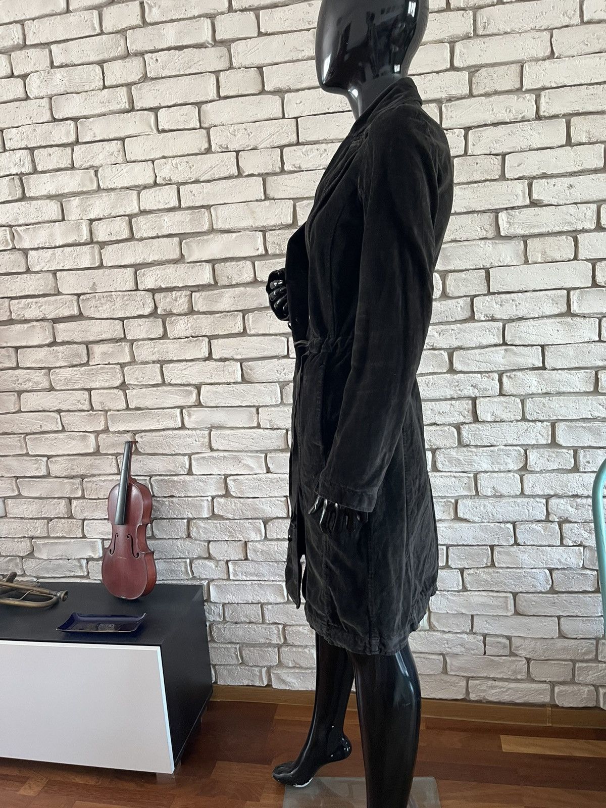 Maison Margiela Maison Margiela MM6 AW06 Velvet Ring Trench Coat Size S / US 4 / IT 40 - 6 Thumbnail