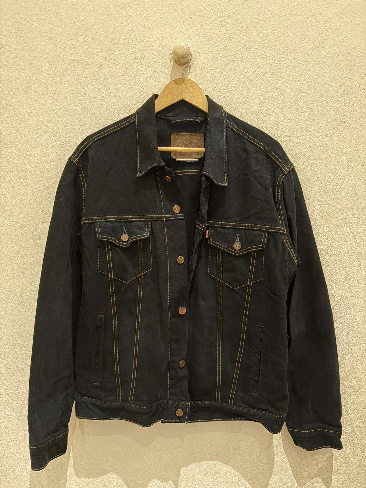Levi's Vintage Dyed Levi’s Denim Jacket Size US L / EU 52-54 / 3 - 1 Thumbnail