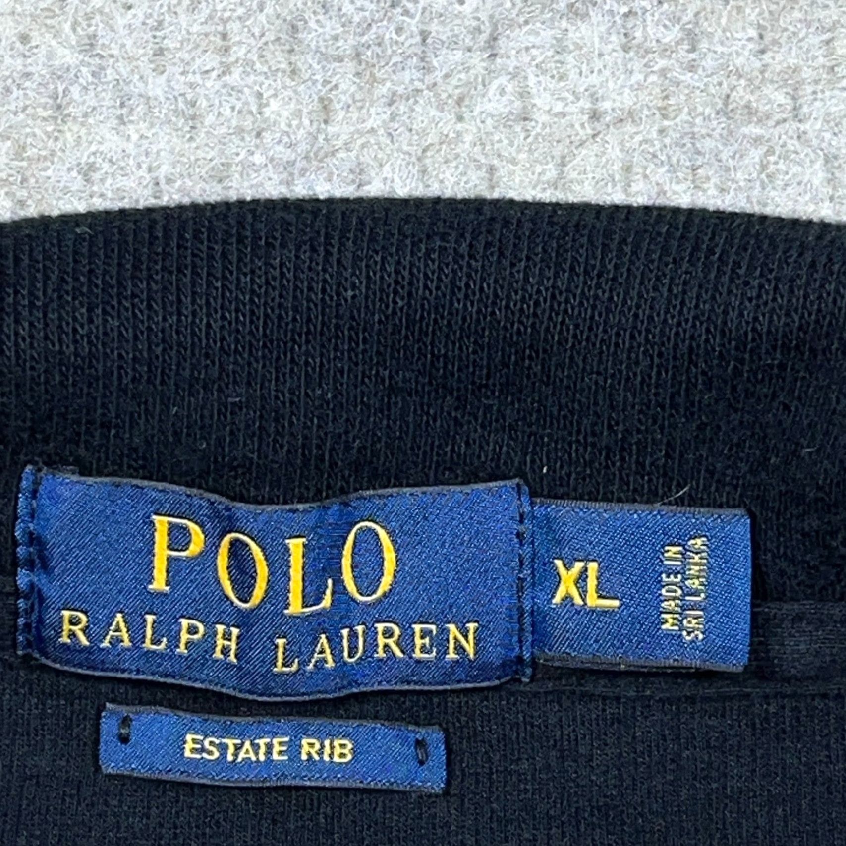 Polo Ralph Lauren Polo Ralph Lauren Sweater Men XL Black Pullover 1/4 Zip Mock Neck Logo Knit Classic Preppy Size US XL / EU 56 / 4 - 4 Thumbnail
