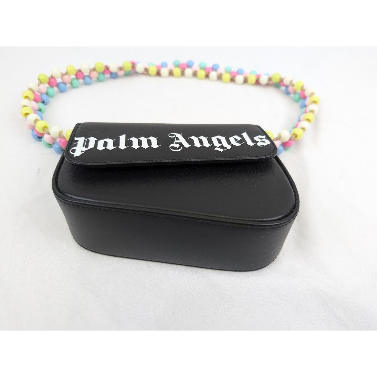 Palm Angels o1rshd1 Size: OS / Beads Strap Crash Bag in Black/White Size ONE SIZE - 4 Thumbnail