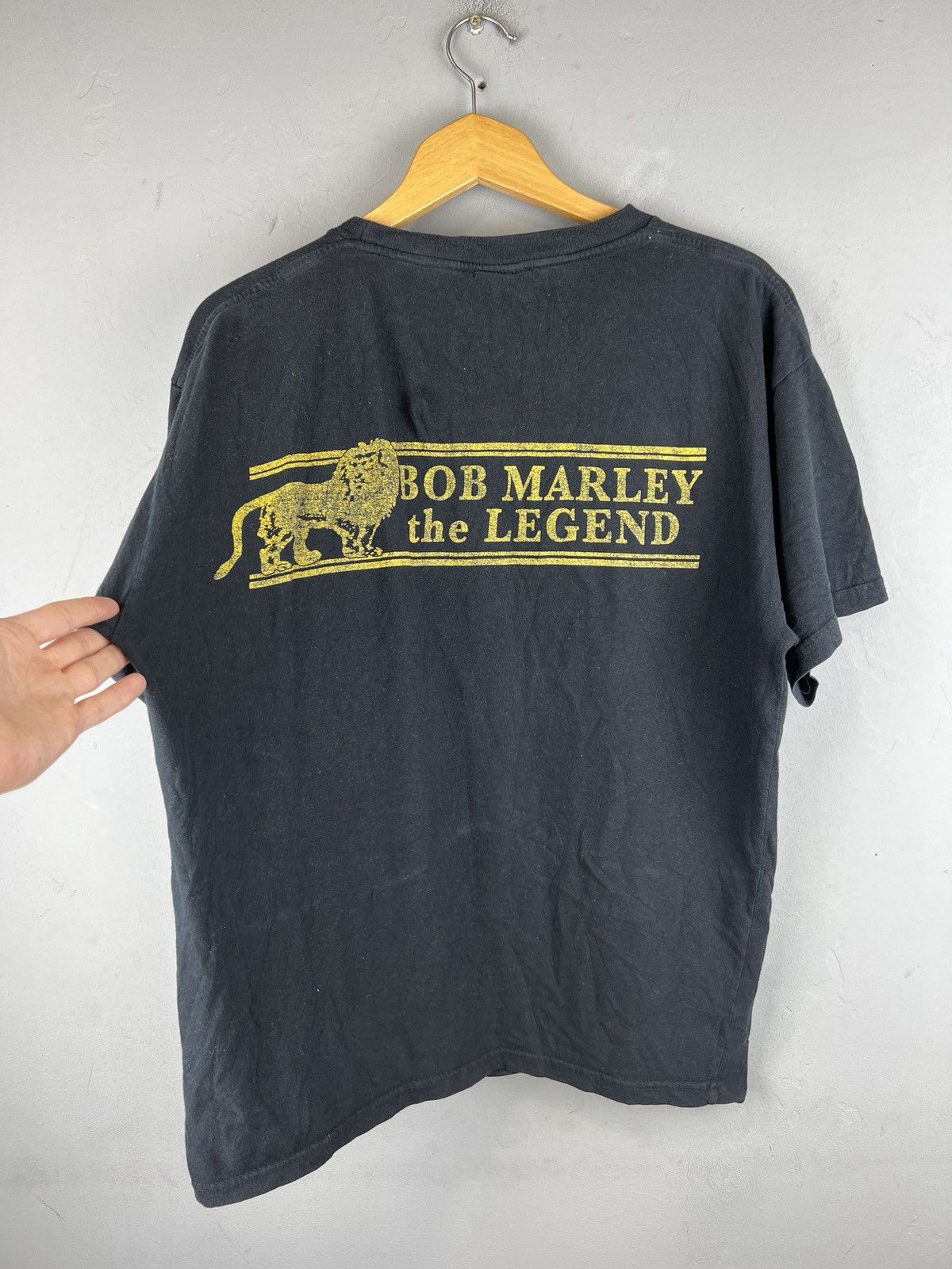 Band Tees × Bob Marley × Vintage Vintage Bob Marley "LEGEND" T- Shirt Style y2k Size US XL / EU 56 / 4 - 11 Thumbnail