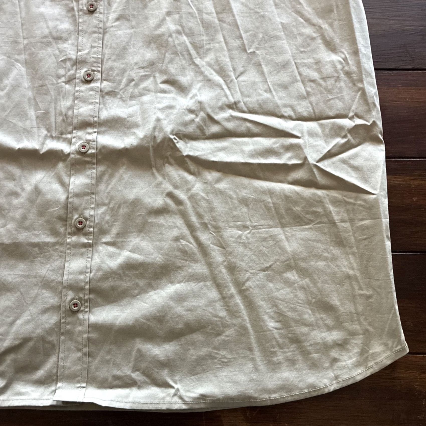 Garage Grunt Style Garage Button Down Shirt Mens 3XL Tan Short Sleeve USA Flag Patch Size US XXL / EU 58 / 5 - 3 Thumbnail