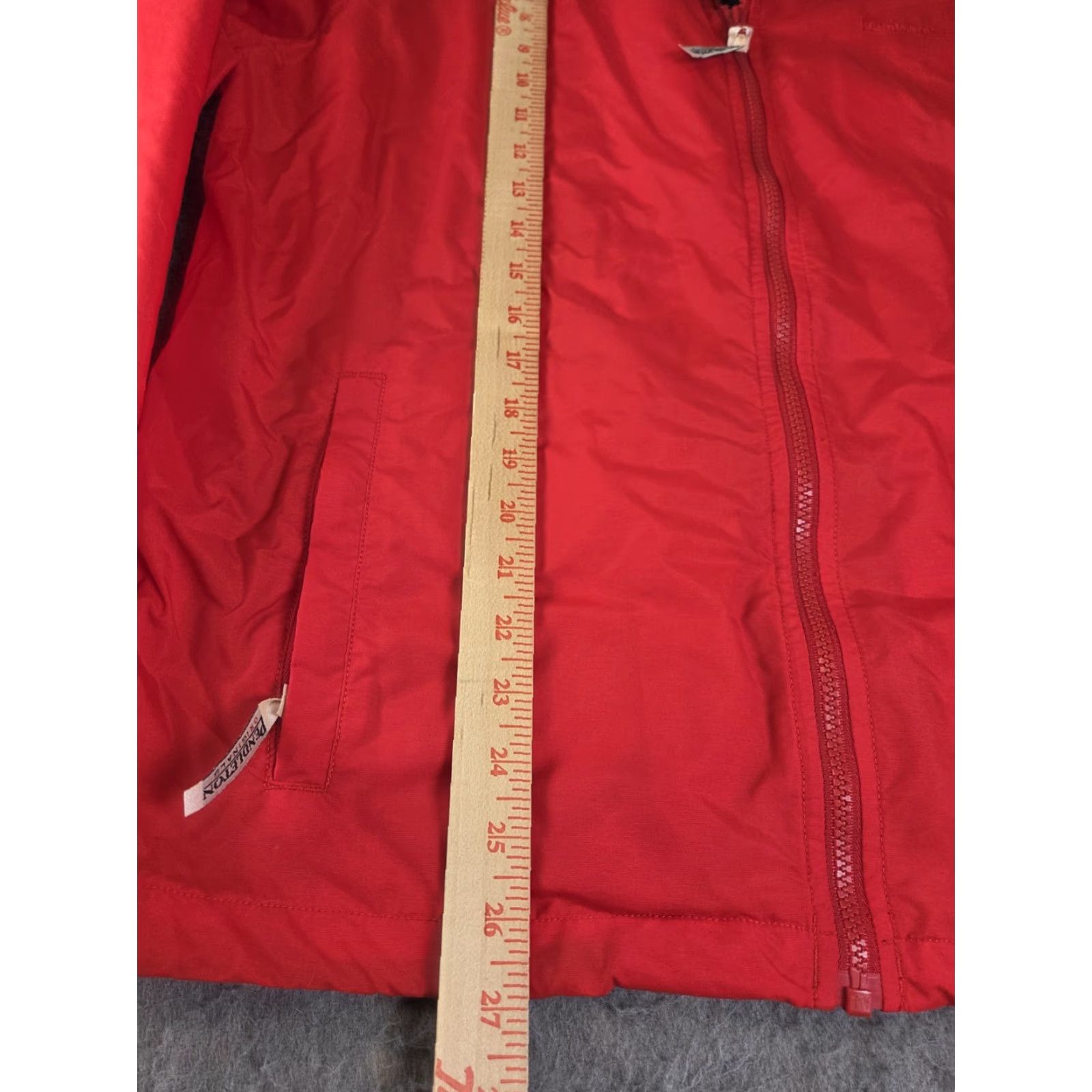 Pendleton VINTAGE Pendleton Red Windbreaker Full Zip Jacket L Size US L / EU 52-54 / 3 - 7 Thumbnail