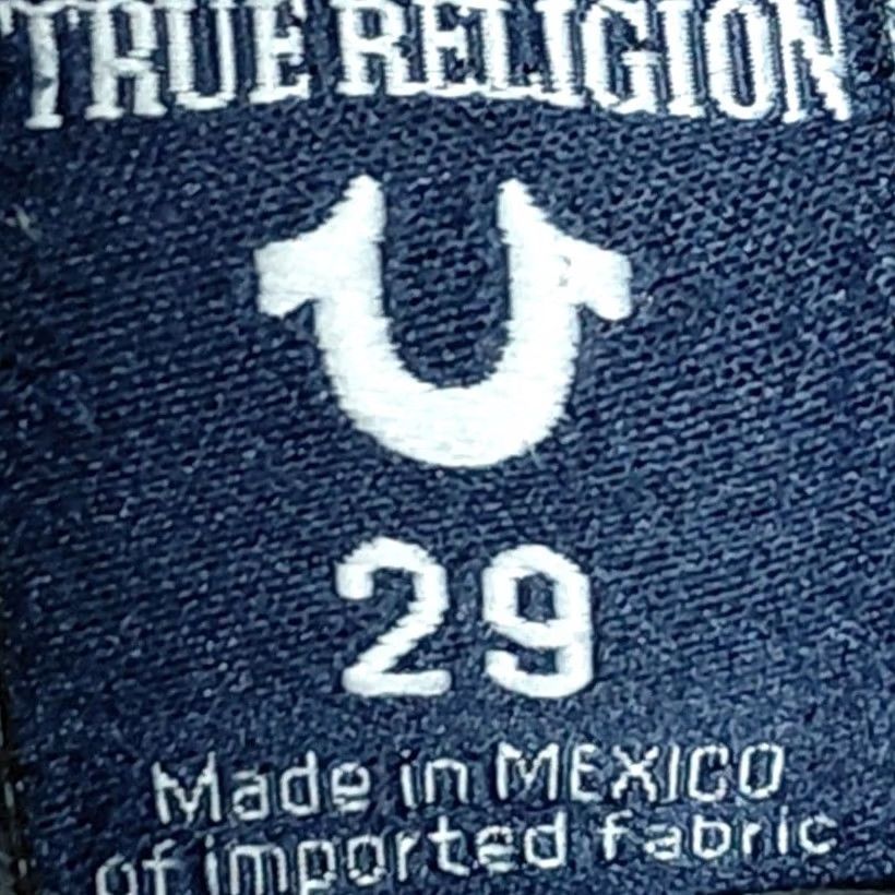 True Religion True Religion Halle Mid Rise Super Skinny Jeans Blue 29 Womens Adult Medium Rise Stretch Denim Regular Slim Fit Modern Vintage N/A Size 29" - 4 Thumbnail