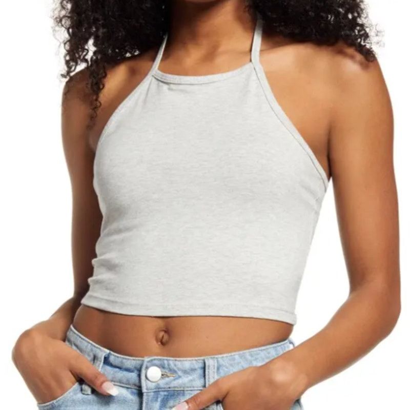 BP. Bp. Halter Crop Top, Size M Size M / US 6-8 / IT 42-44 - 1 Preview