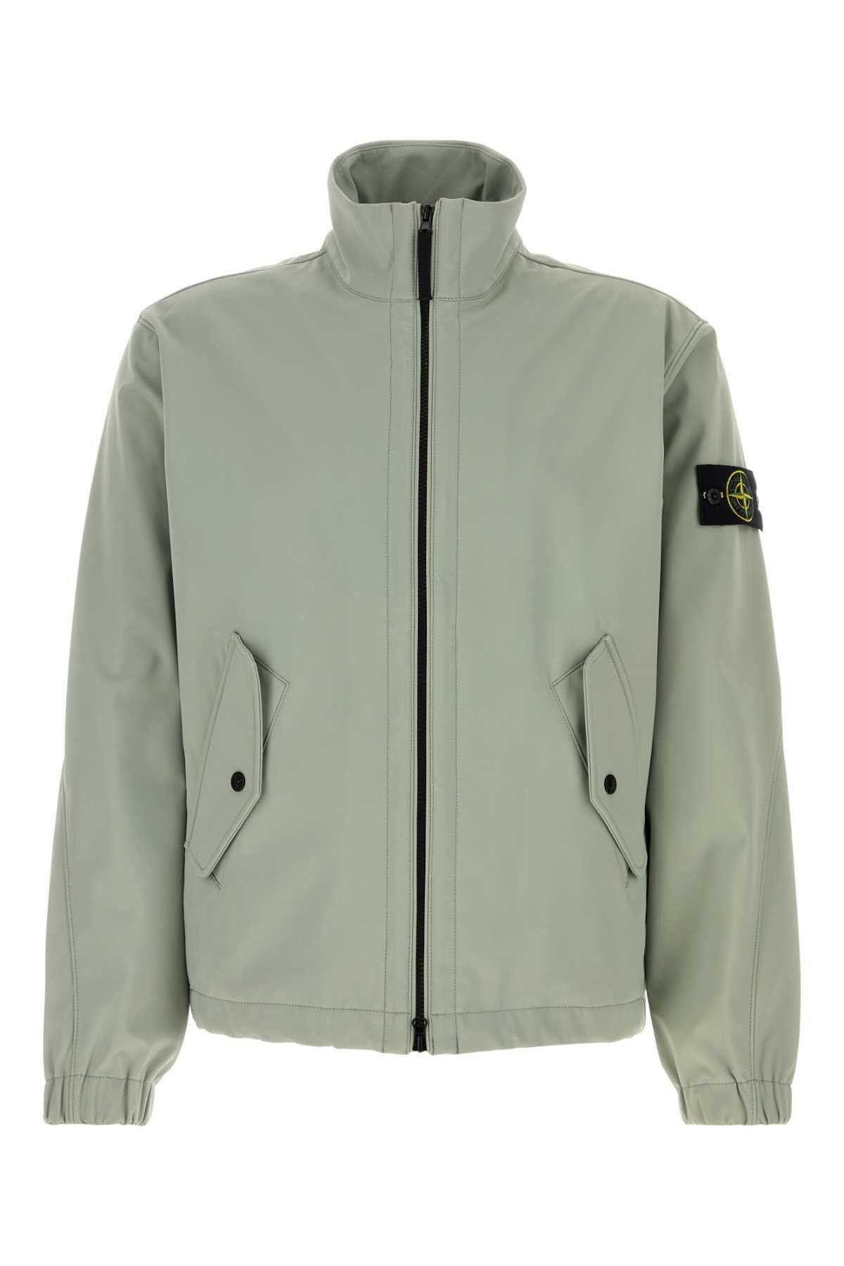 Stone Island Mint Green Stretch Polyester Jacket Size US S / EU 44-46 / 1 - 1 Thumbnail