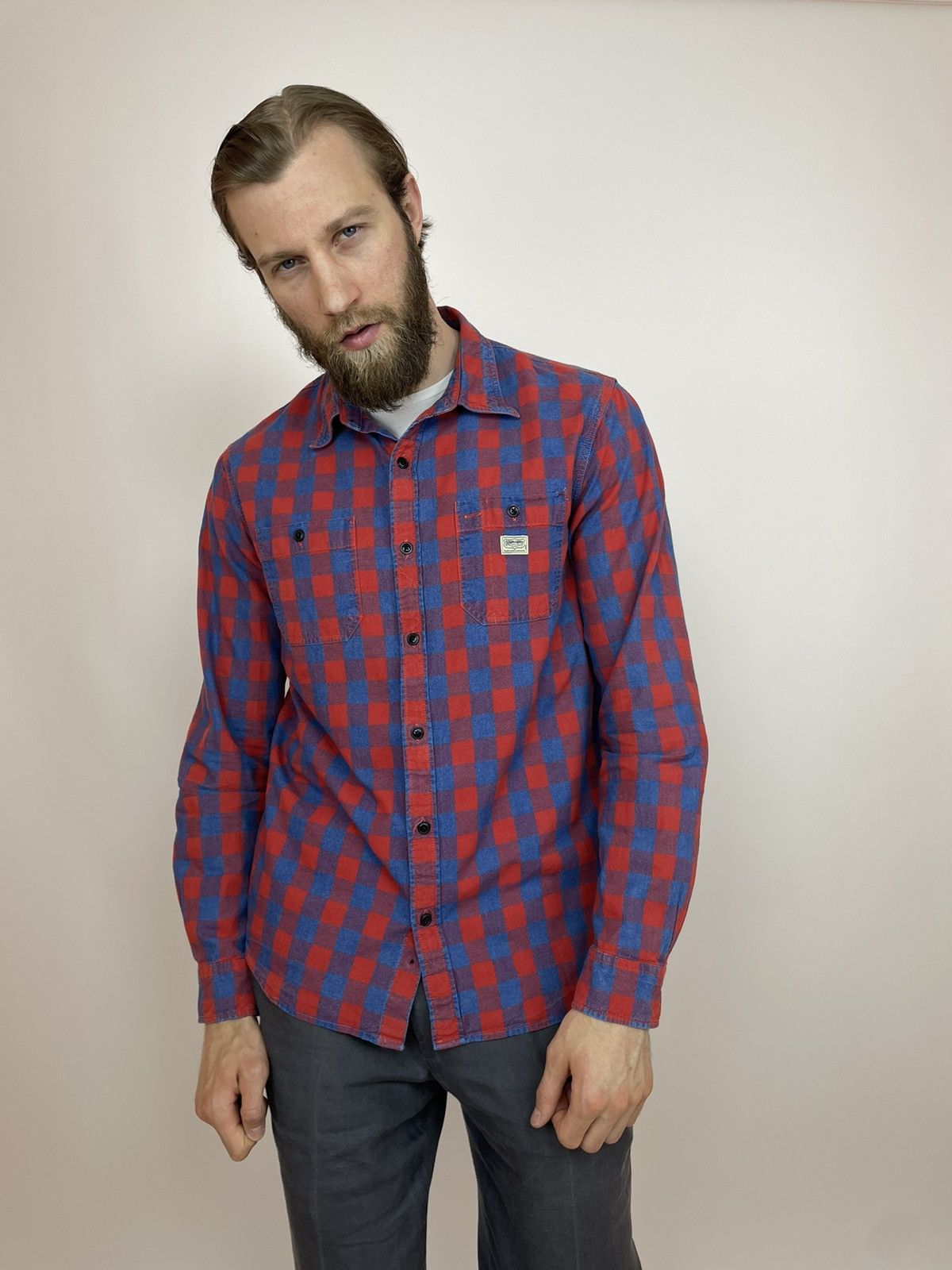 Ralph Lauren Denim supply Ralph Lauren Plaid shirt long sleeve size L Size US L / EU 52-54 / 3 - 1 Thumbnail