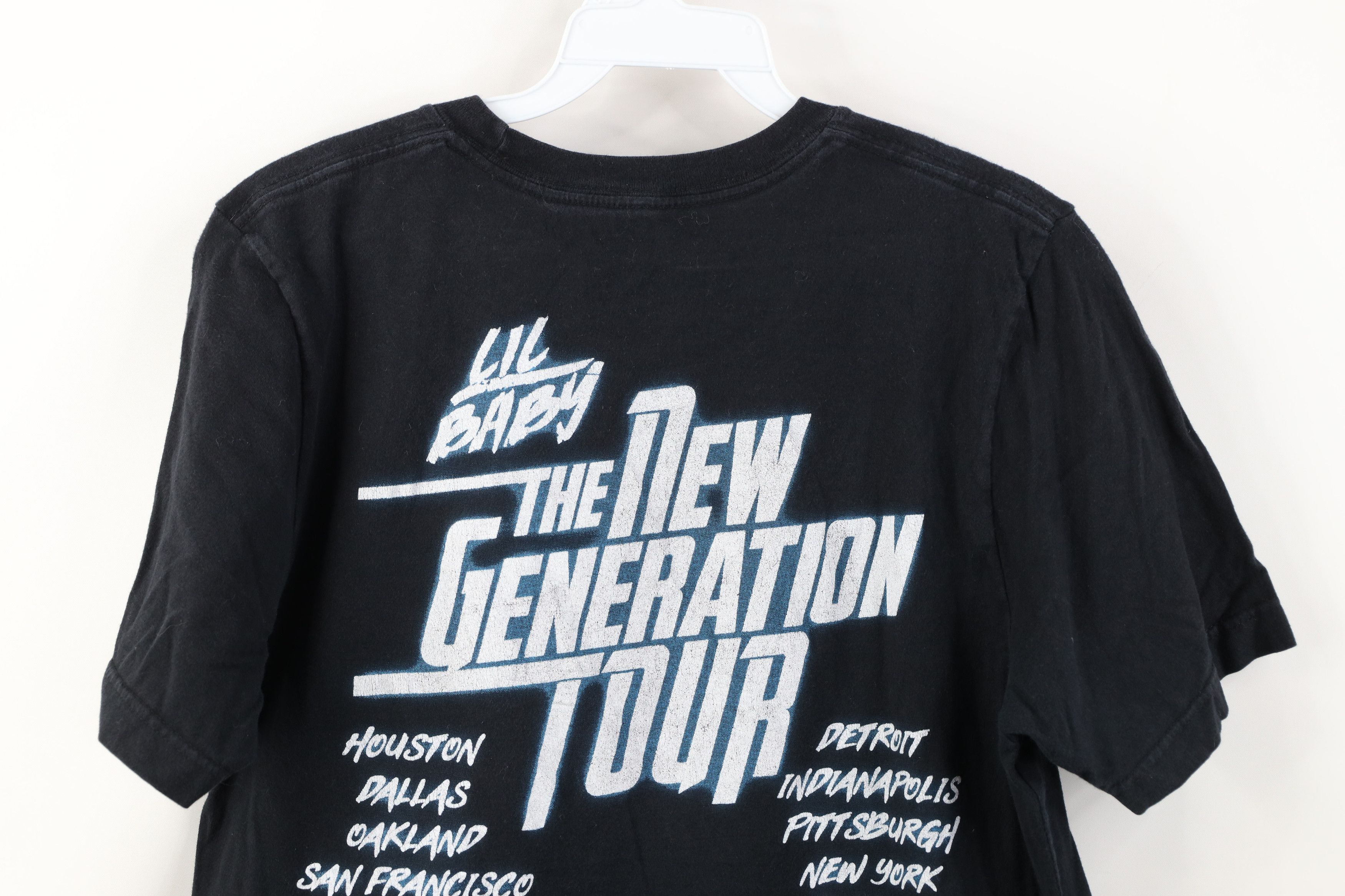 Vintage Vintage Y2K The New Generation Tour Lil Baby Rap T-Shirt Size M / US 6-8 / IT 42-44 - 13 Thumbnail