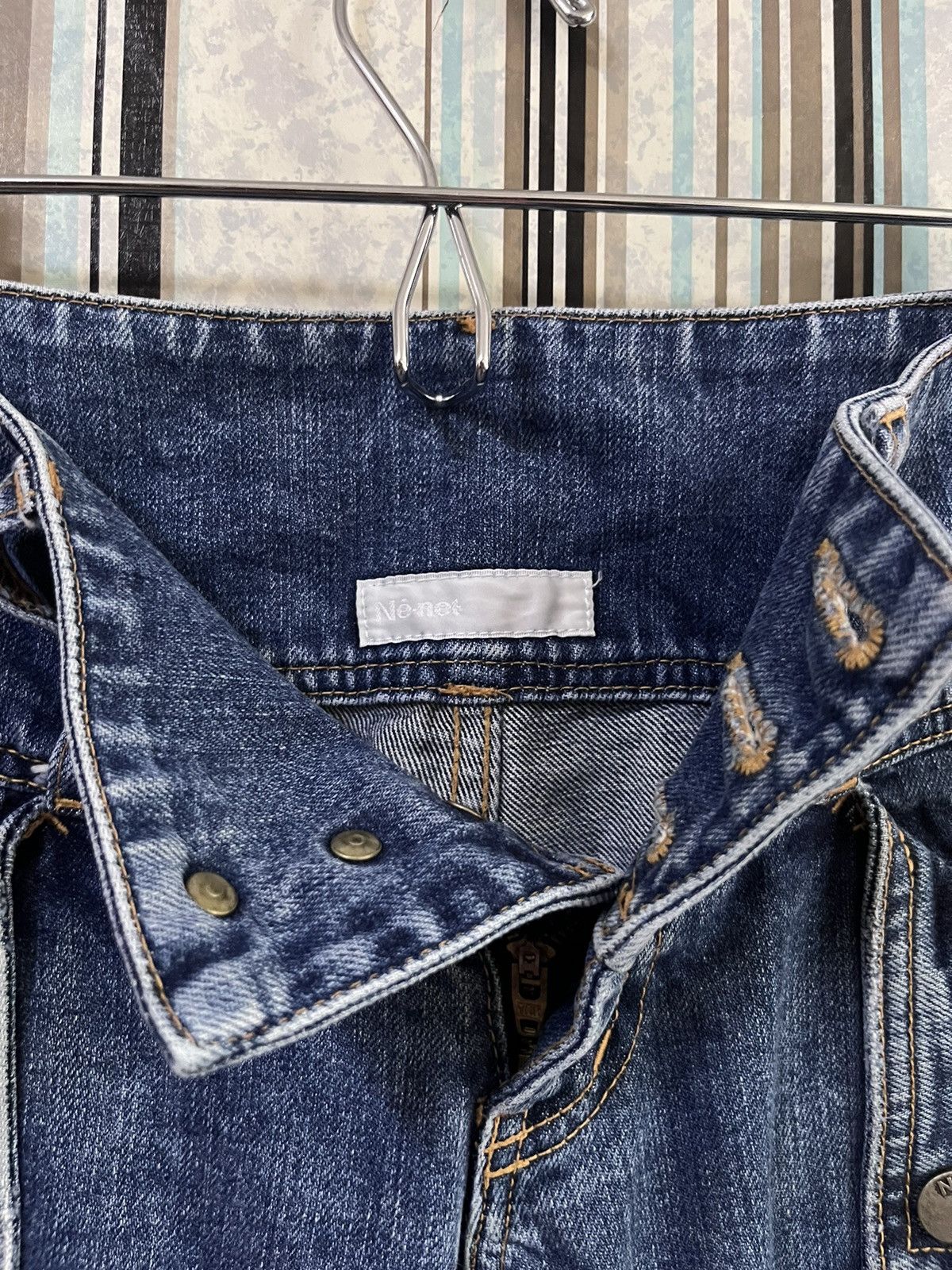 Ne-Net 00s ISSEY MIYAKE flap pockets #F3 Size 28" / US 6 / IT 42 - 9 Thumbnail