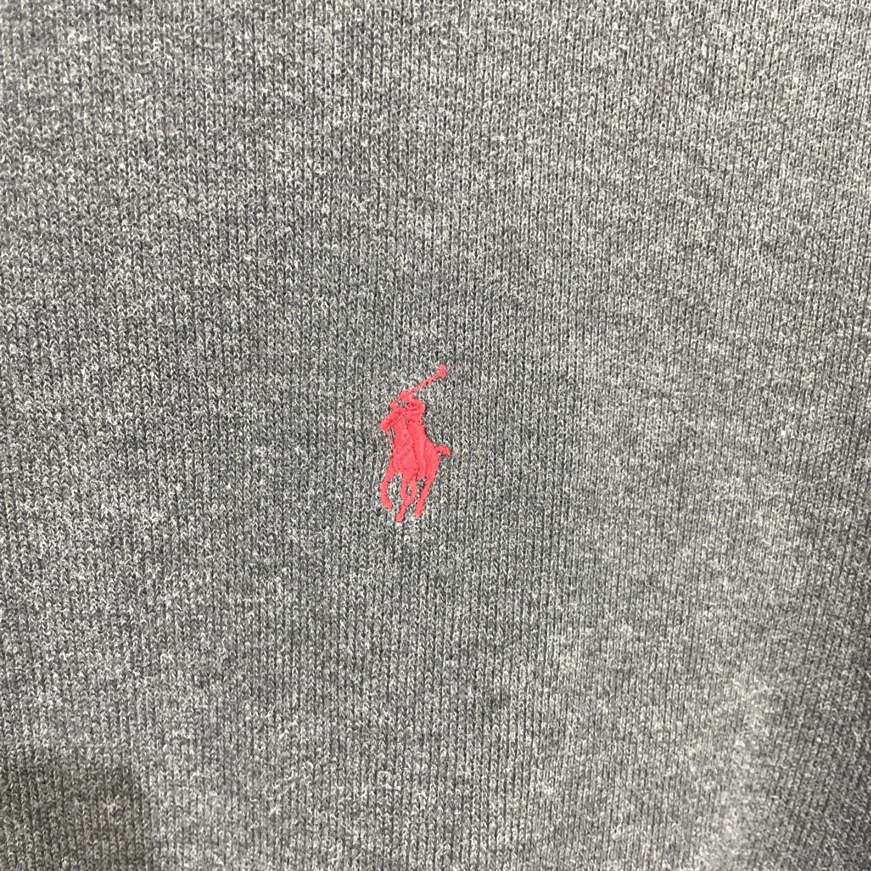 Polo Ralph Lauren VINTAGE Polo Ralph Lauren Sweater Mens 2XL Grey Cotton 1/4 Zip Mock Neck Pullover Casual Knit Pony Logo Classic Size US XXL / EU 58 / 5 - 6 Thumbnail