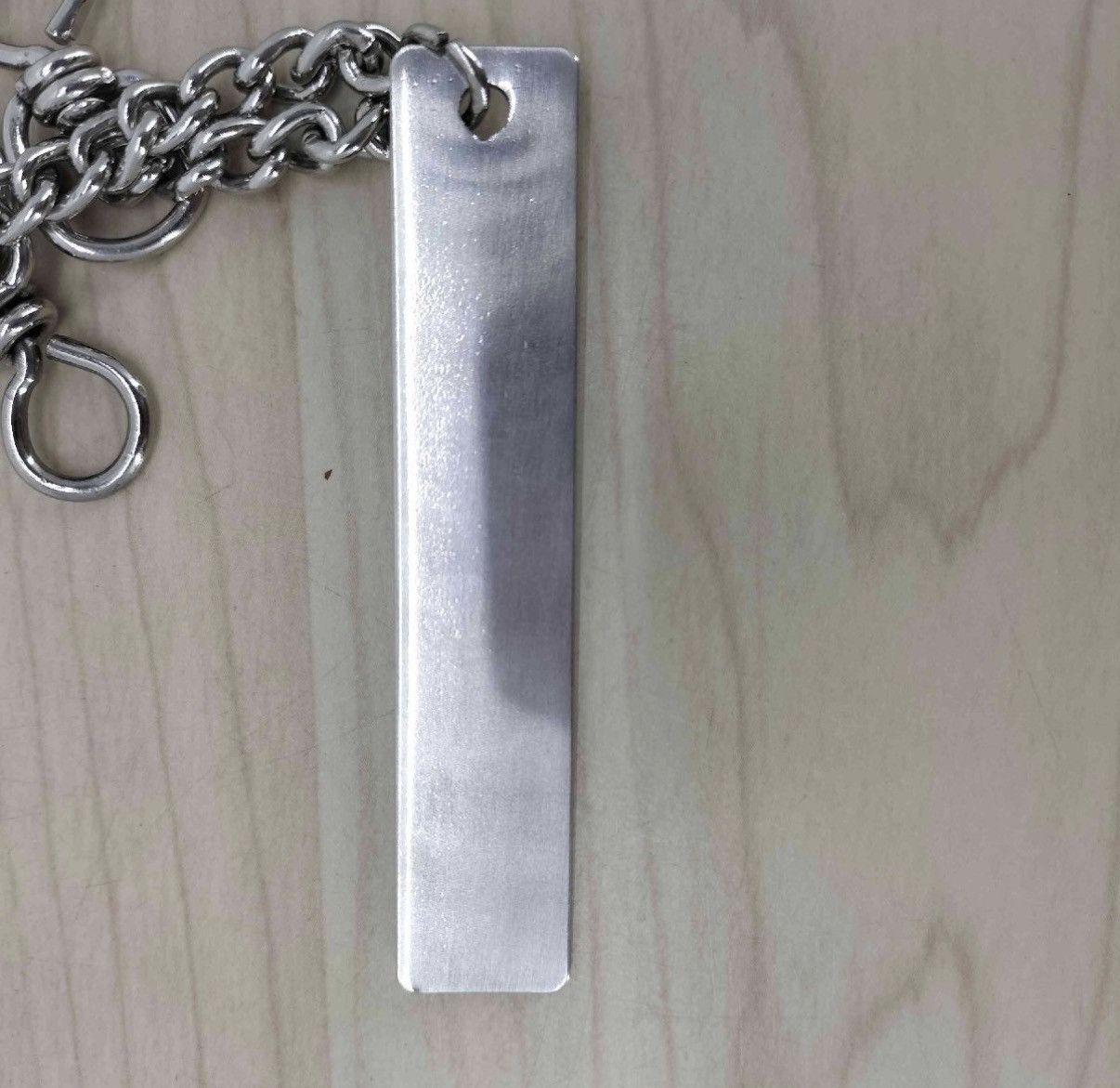 Jean Paul Gaultier Jean Paul Gaultier Metal Plate Key Ring Chain Size ONE SIZE - 3 Thumbnail