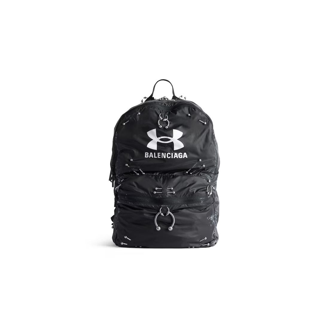 Balenciaga × Under Armour o1w1db10425 / Piercing Under Armour® Backpack in Black Size ONE SIZE - 1 Thumbnail