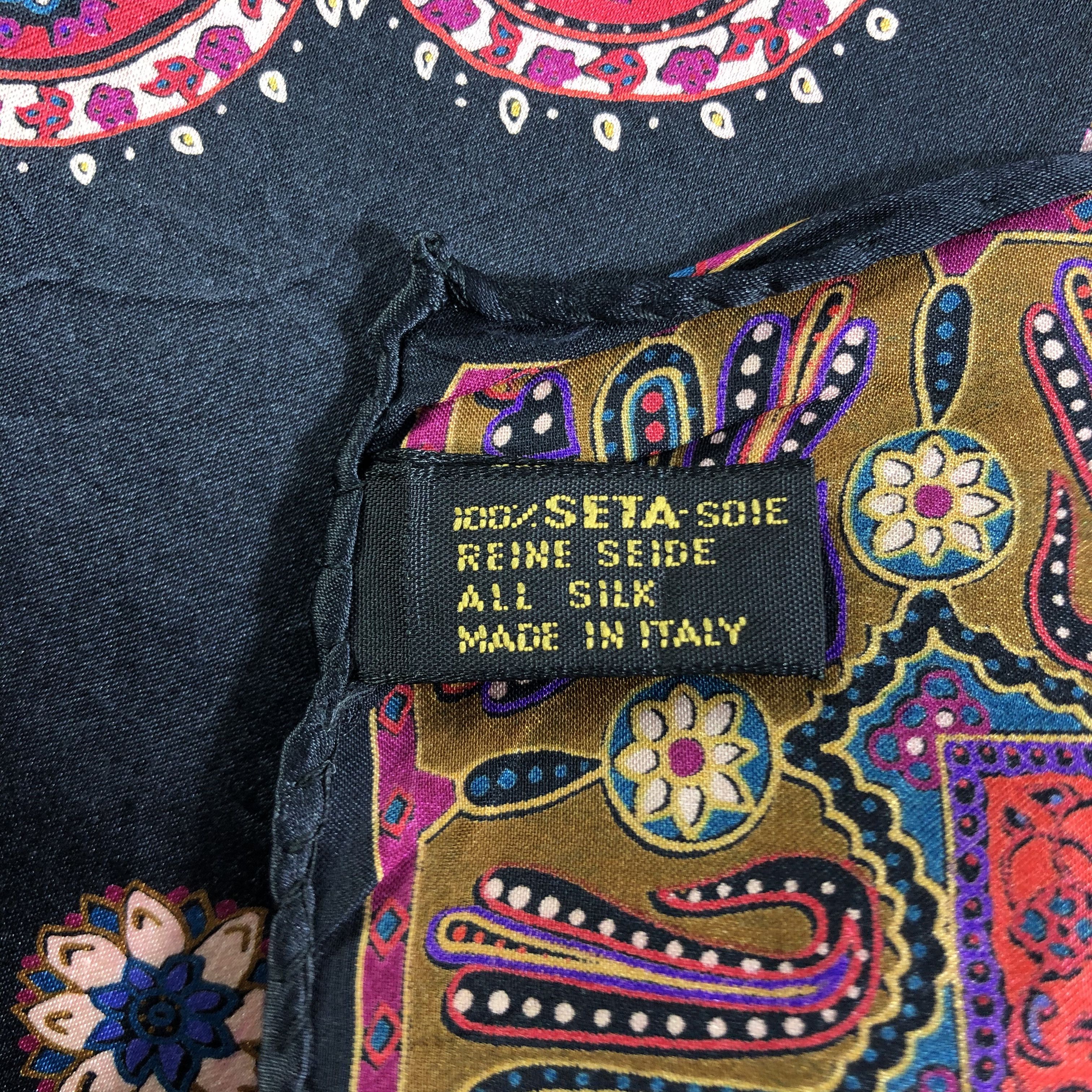 Vintage Vintage Silk Scarf Size ONE SIZE - 5 Thumbnail
