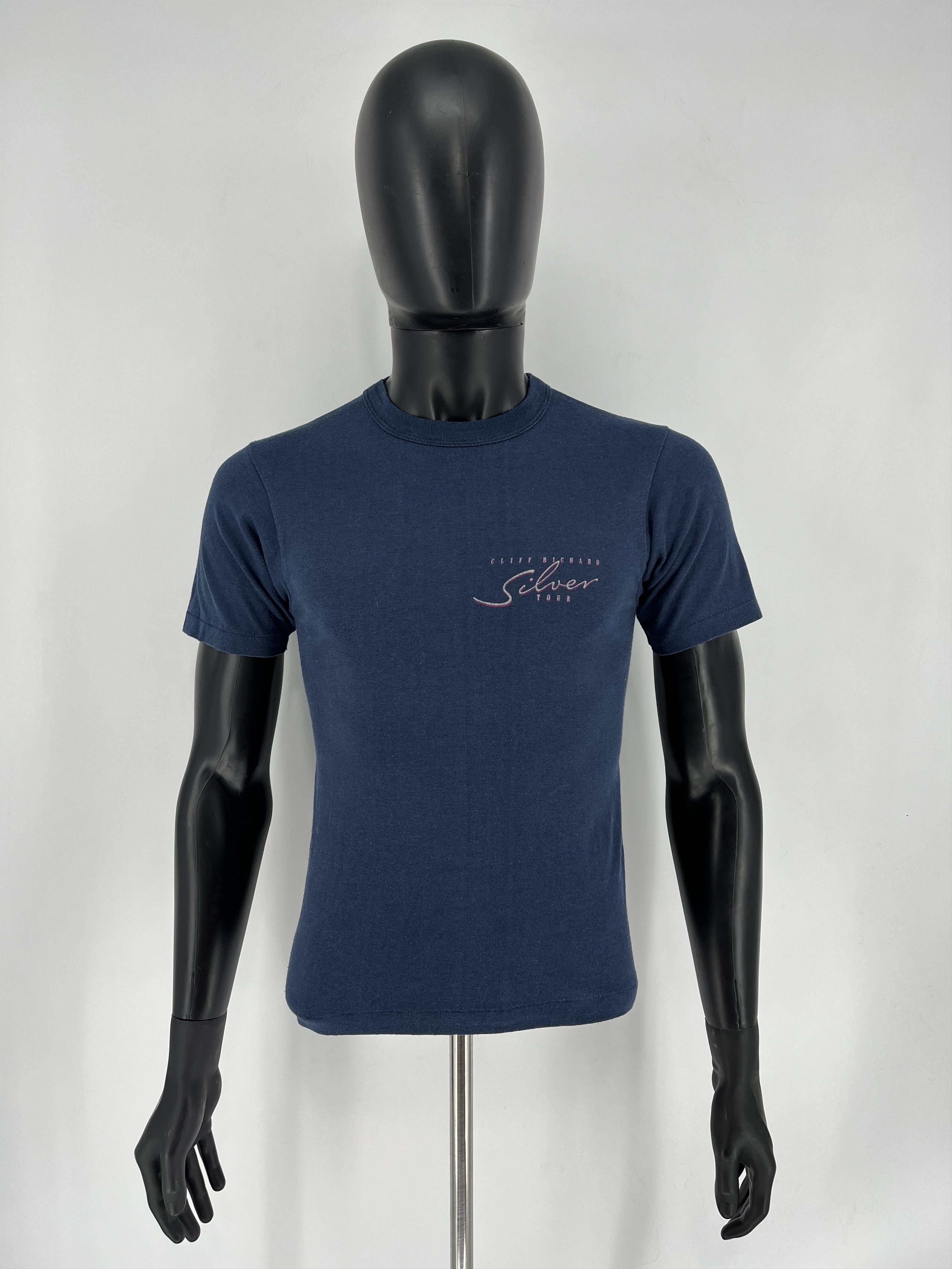 Band Tees 1988 Cliff Richard British Tour Concert Promo T-Shirt Size US XS / EU 42 / 0 - 2 Thumbnail