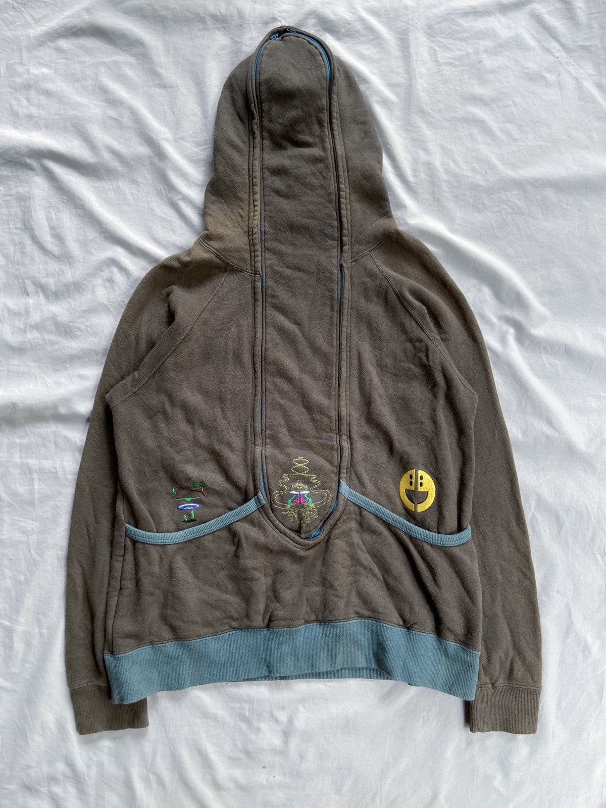 Japanese Brand JAPANESE MASK ARCHIVE ZIP HOODIE Size US L / EU 52-54 / 3 - 2 Thumbnail