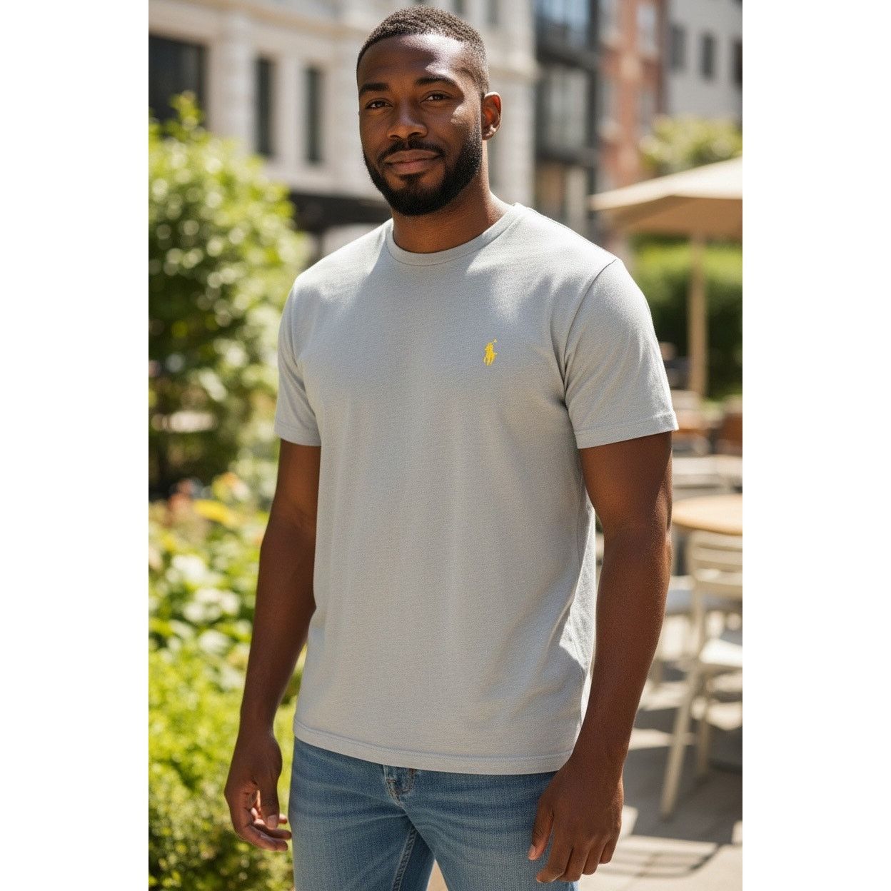 Polo Ralph Lauren Polo Ralph Lauren Men’s T-Shirt – Light Blue – XL Size US XL / EU 56 / 4 - 2 Thumbnail