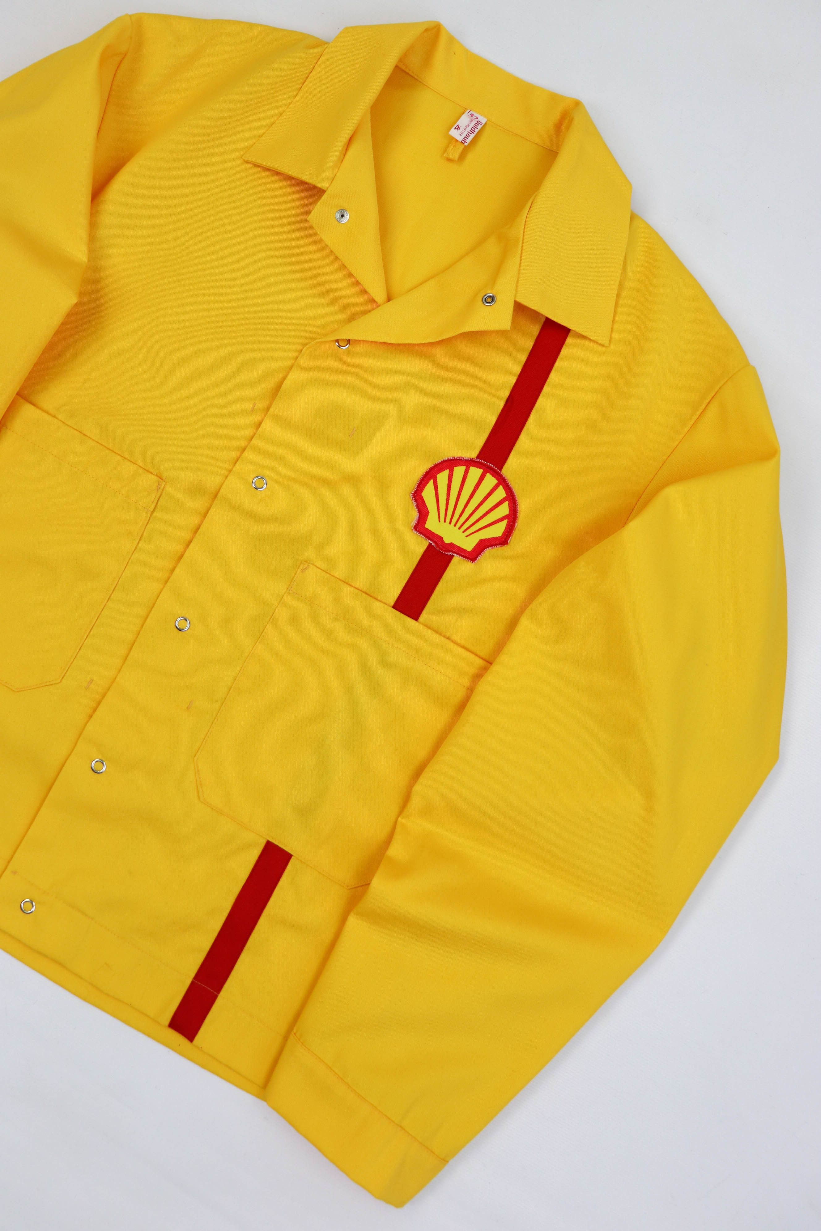 Vintage Shell Vintage 00s Goldhauben-Webe Work Chore Coat Jacket Size US L / EU 52-54 / 3 - 5 Thumbnail