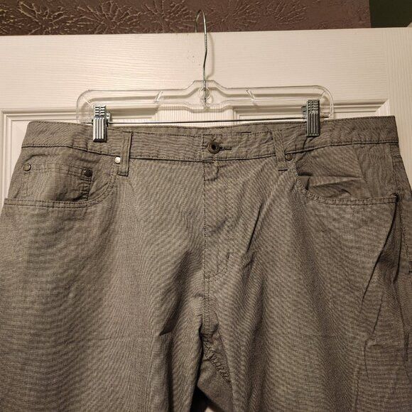 Kenneth Cole Kenneth Cole men's gray 98%cotton casual pants Size US 38 / EU 54 - 2 Thumbnail