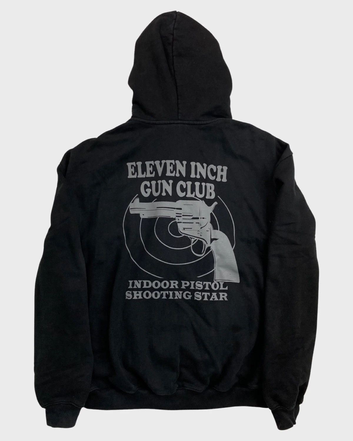 Zip Up Vetements 11 Inch Gun Club Hoodie VETEMENTS 11 Eleven Inch