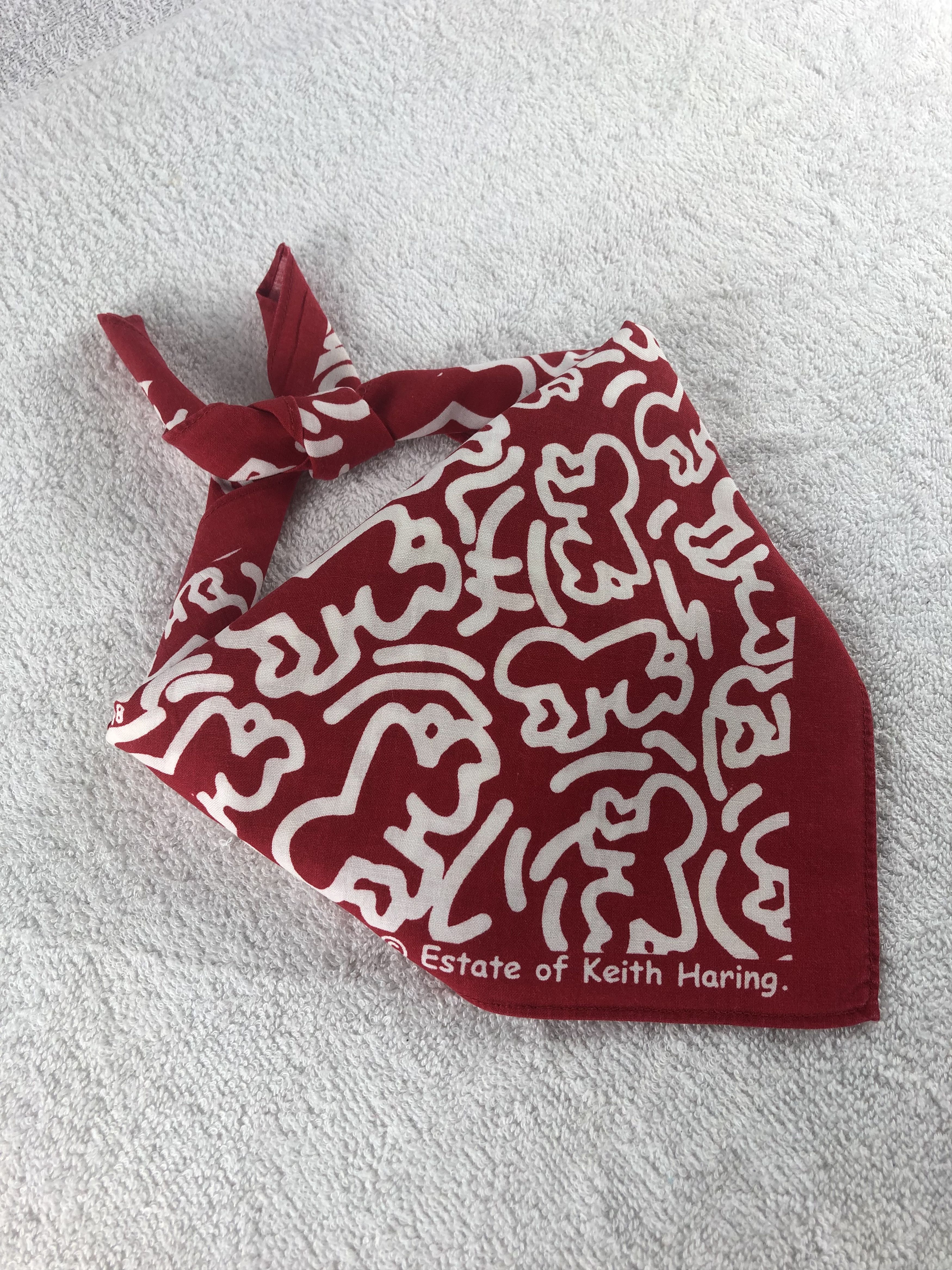 Keith Haring Keith Haring Handkerchief / Bandana / Neckerchief Size ONE SIZE - 1 Thumbnail