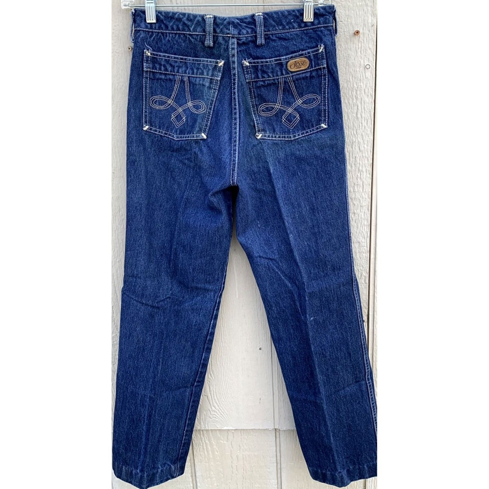 Vintage VINTAGE Jesse Jeans Jeans Women XS? No, size 27 1/2” waist 28” inseam 70s 80s 1970s 1980s blue denim Size 27" / US 4 / IT 40 - 5 Thumbnail