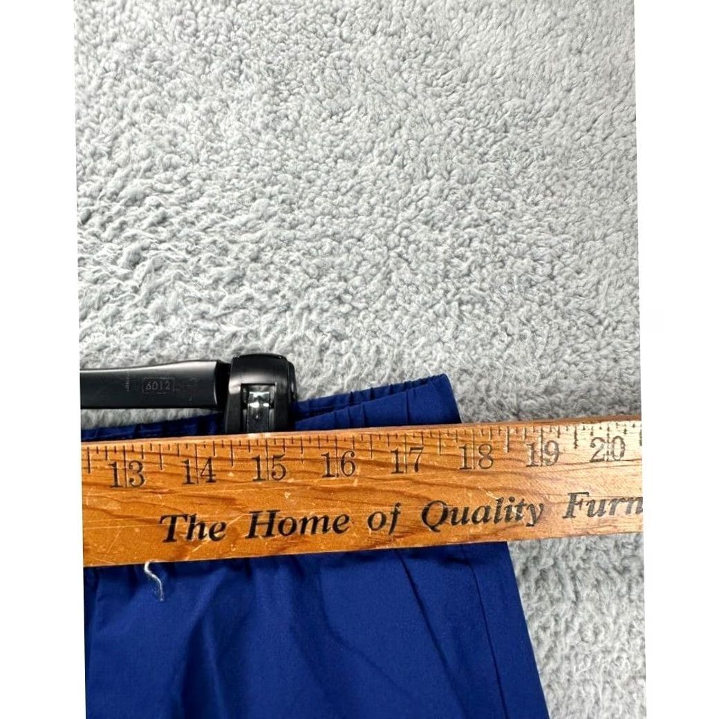 Banana Republic Banana Republic Track Pants Mens Large Blue Nylon Blend Pull On Hiking Jogger Pants Size US 33 - 6 Thumbnail