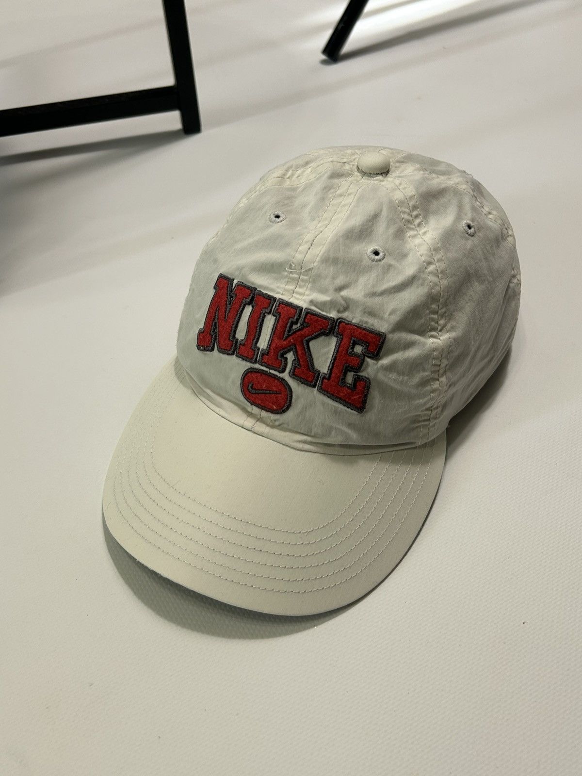 Nike × Vintage Nike Vintage Cap Large Logo Size ONE SIZE - 1 Thumbnail
