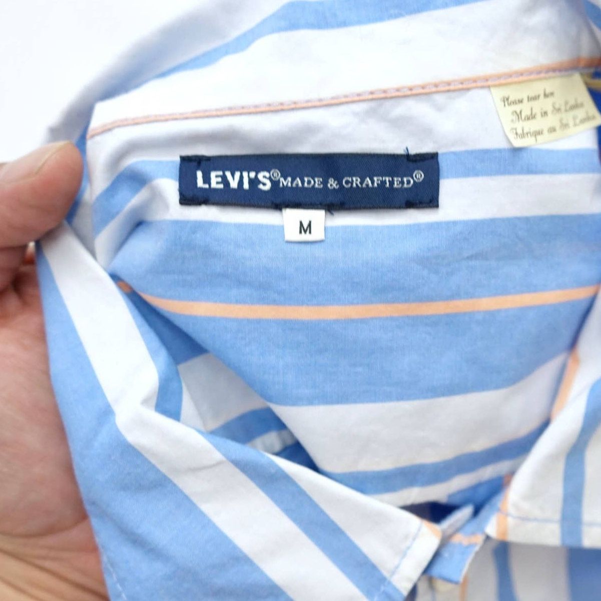Levi's Levi's Made & Crafted Camp Short Sleeve Shirt Men's Medium Size US M / EU 48-50 / 2 - 5 Thumbnail