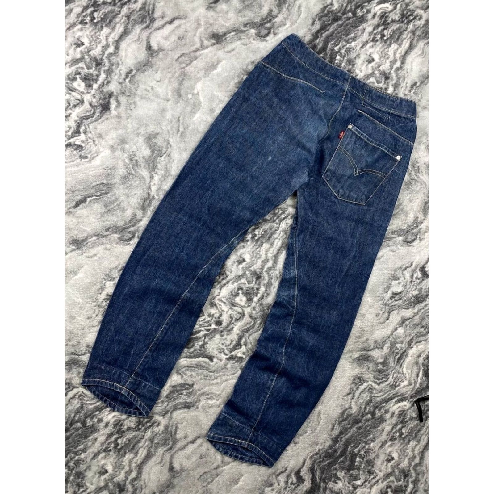 Levi's VINTAGE Levi’s Engineered Jeans Men 27x30 Blue Denim 5-Pocket Casual Straight XS? Size US 27 - 2 Thumbnail