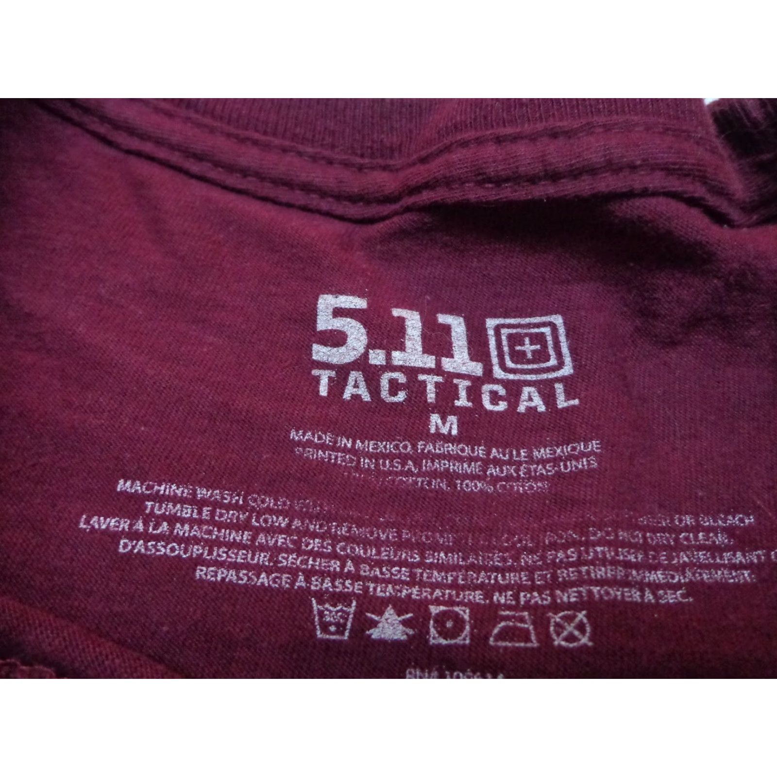 Vintage VINTAGE 5.11 Tactical ALWAYS BE READY Skull T-Shirt M Red Mens Shirt 5.11 Skull Theme Short Sleeve Regular Fit Size US M / EU 48-50 / 2 - 4 Thumbnail