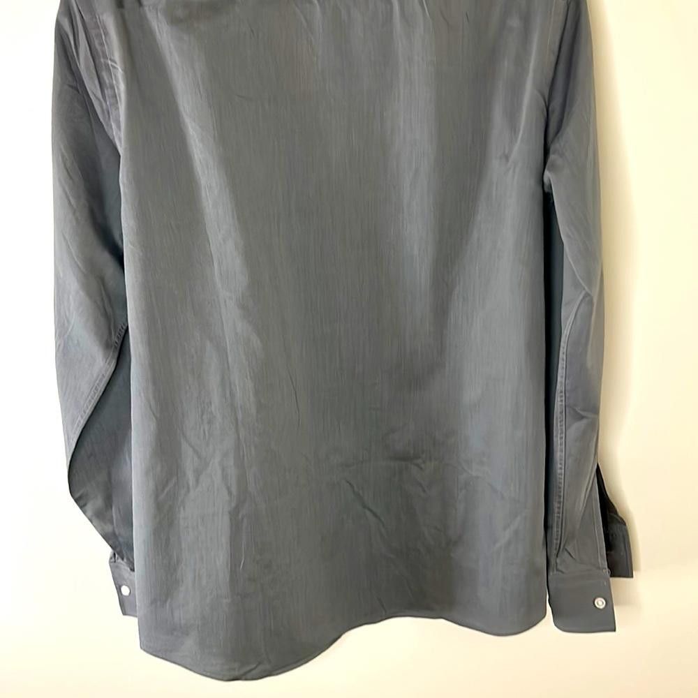 Hugo Boss Slim Fit Shirt- BOSS - size 15.5 - Gunmetal grey - 100% Ctn Size 38R - 7 Thumbnail