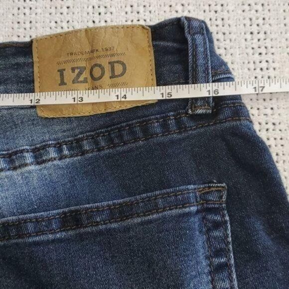 Izod Izod Comfort Straight Stretch Sz. 32 x 30 Blue Jeans Size US 32 / EU 48 - 9 Thumbnail