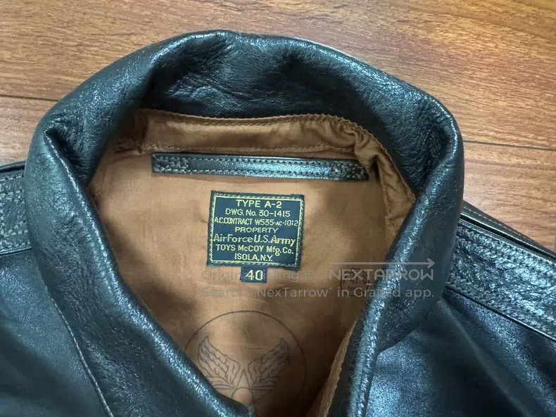 The Real McCoy's The Real McCoys Classic Great Escape A-2 horseskin flight Size US L / EU 52-54 / 3 - 3 Thumbnail