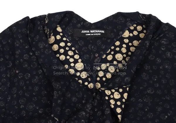 Junya Watanabe Junya Watanabe Medium size Dark vintage patterned top Size XS / US 0-2 / IT 36-38 - 6 Thumbnail