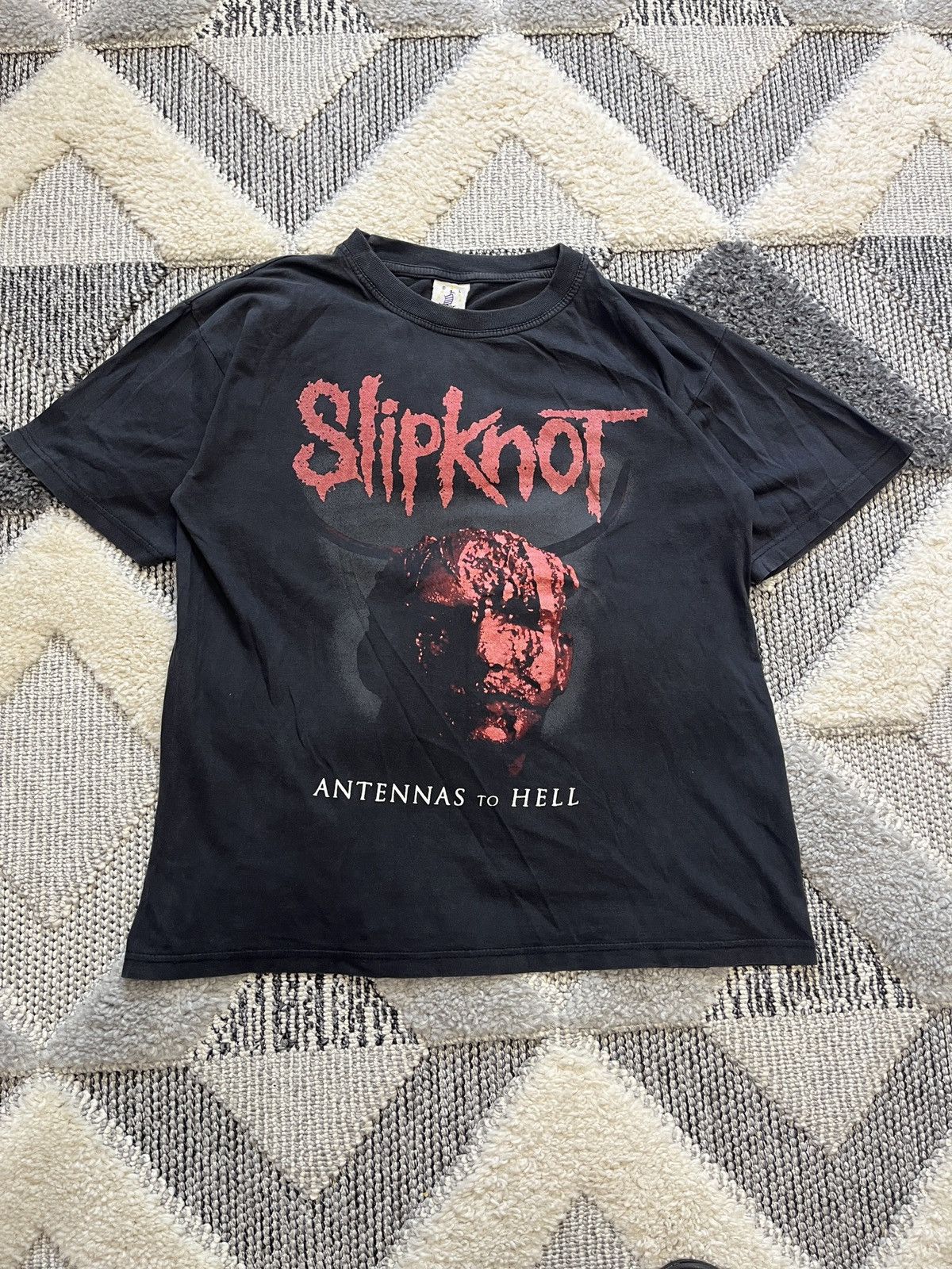 Slipknot × Vintage SLIPKNOT VINTAGE HELL SATANIC T SHIRT ROCK Size US M / EU 48-50 / 2 - 1 Thumbnail