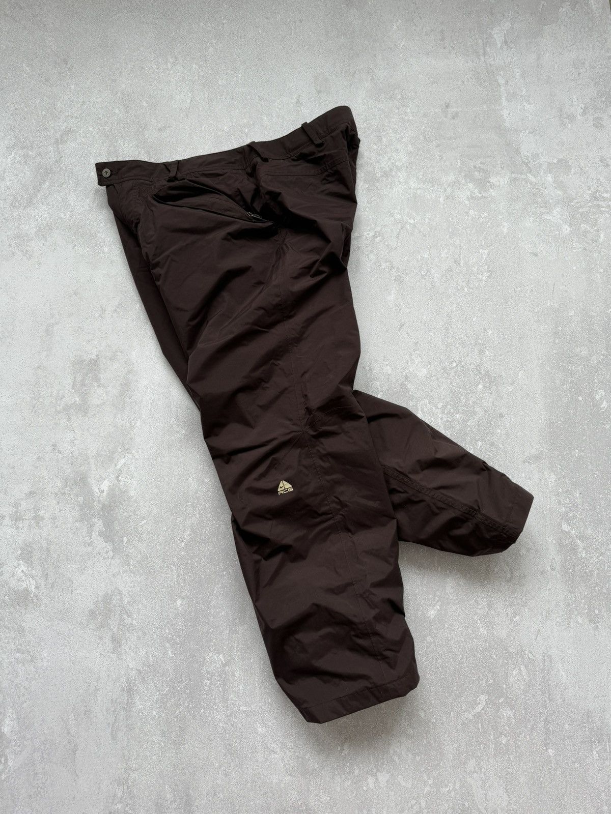 image of Vintage Nike Fit Storm Acg Snow Bib Pants Snowboard Xxl 00S in Brown, Men's (Size 38)