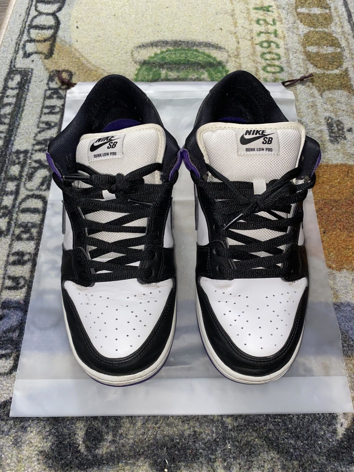 Nike Nike SB Dunk Low Court Purple Size US 10 / EU 43 - 4 Thumbnail