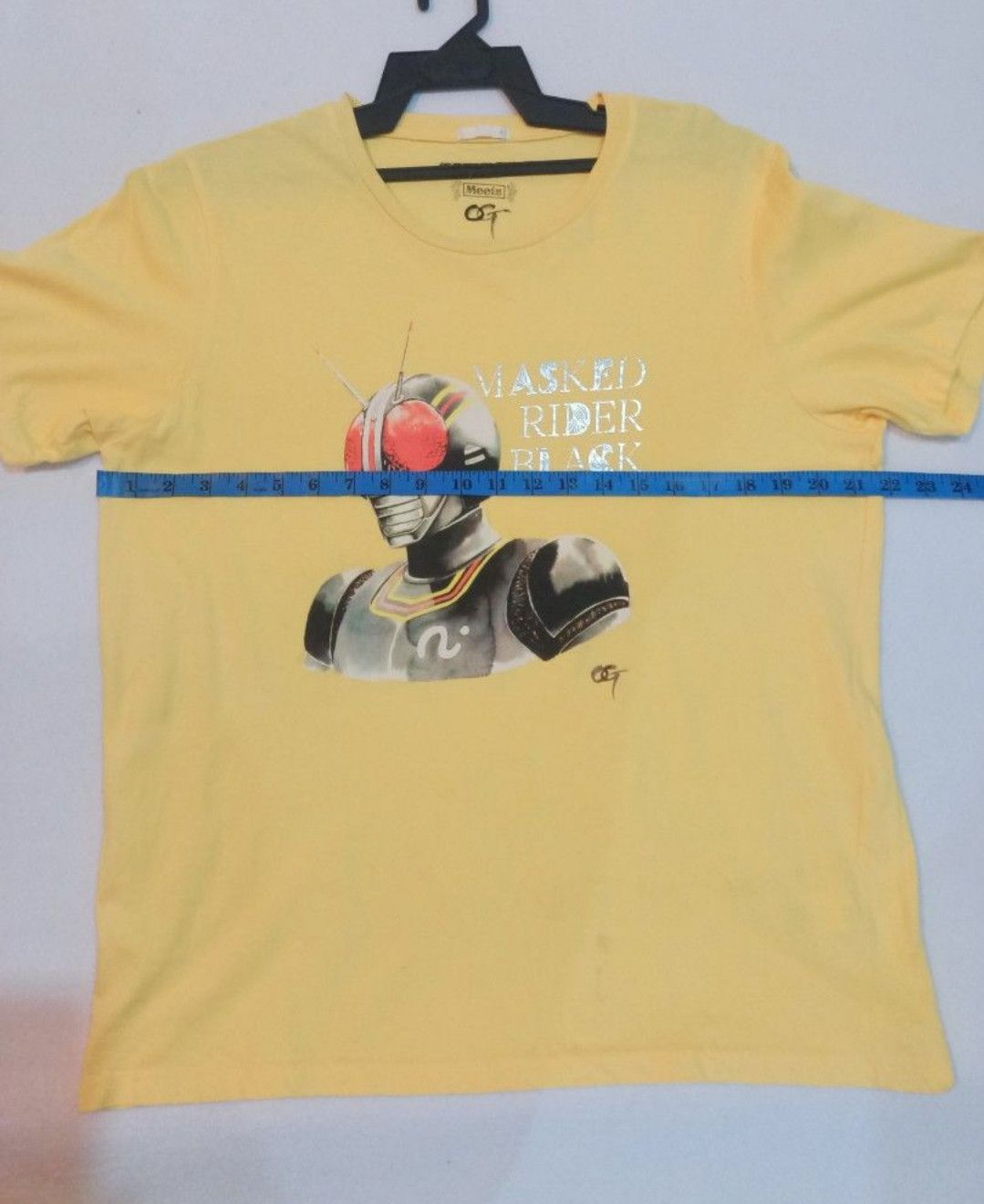 GU Rare Masked Rider Black Tshirt Size US L / EU 52-54 / 3 - 6 Thumbnail