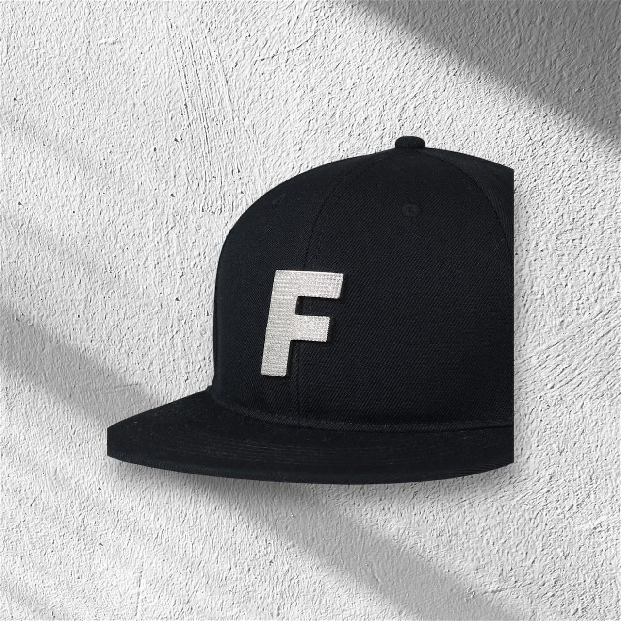 Fuck The Population Bling F Logo Fitted Hat Size ONE SIZE - 1 Thumbnail