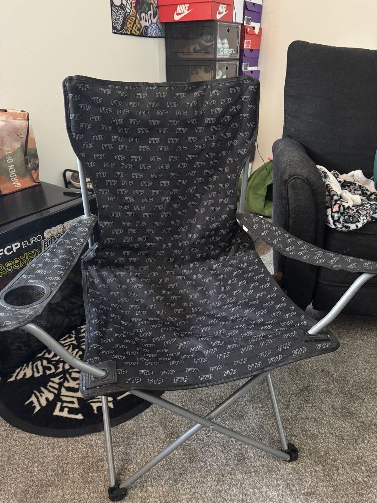 Fuck The Population FTP Camping Chair Size ONE SIZE - 1 Thumbnail