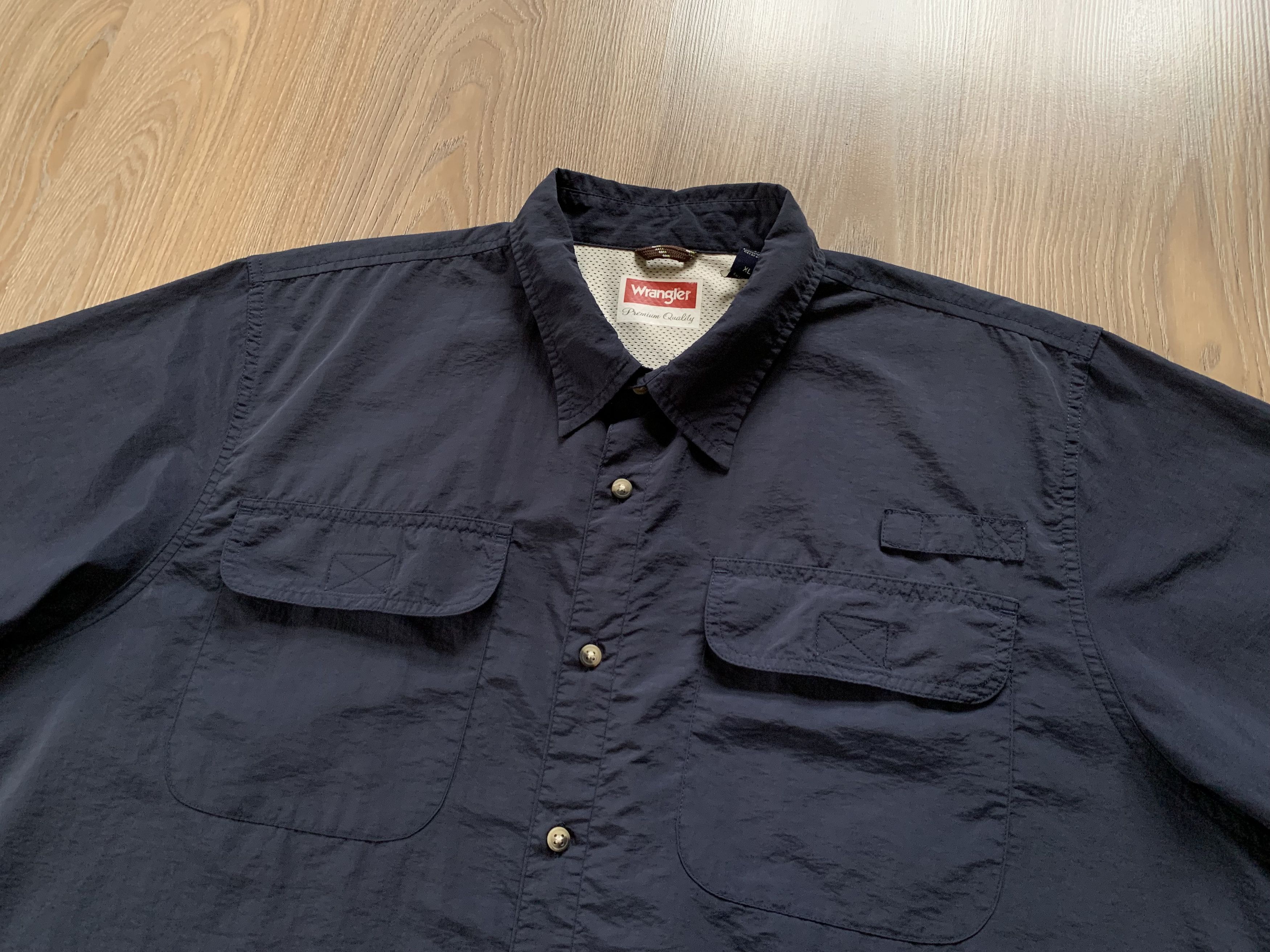 Wrangler Wrangler Short Sleeve Outdoor Shirt Size US XL / EU 56 / 4 - 4 Thumbnail