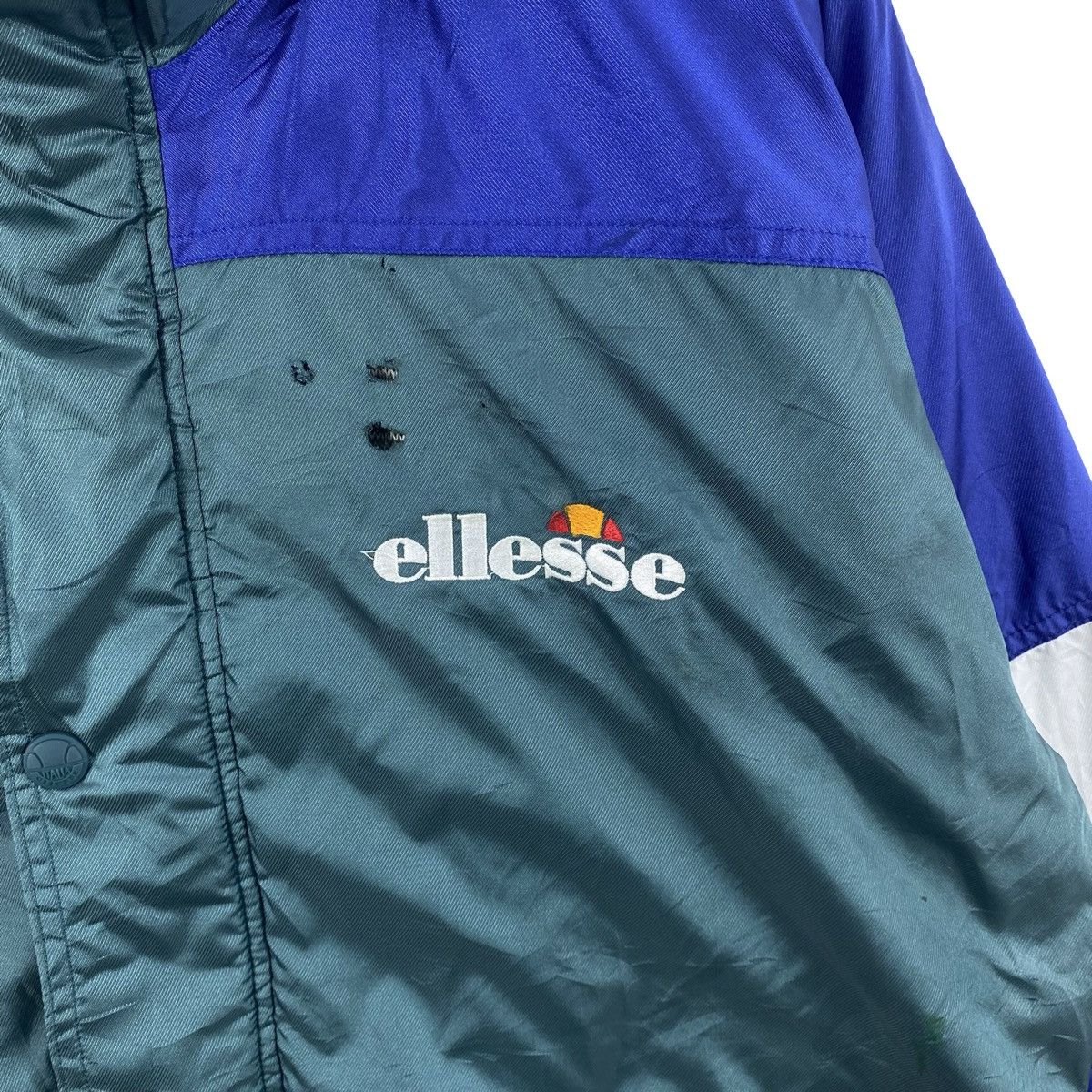 Ellesse Vintage ELLESSE Puffer Jacket Sherpa Winter Coat JASPO Retro Size US XXL / EU 58 / 5 - 7 Thumbnail
