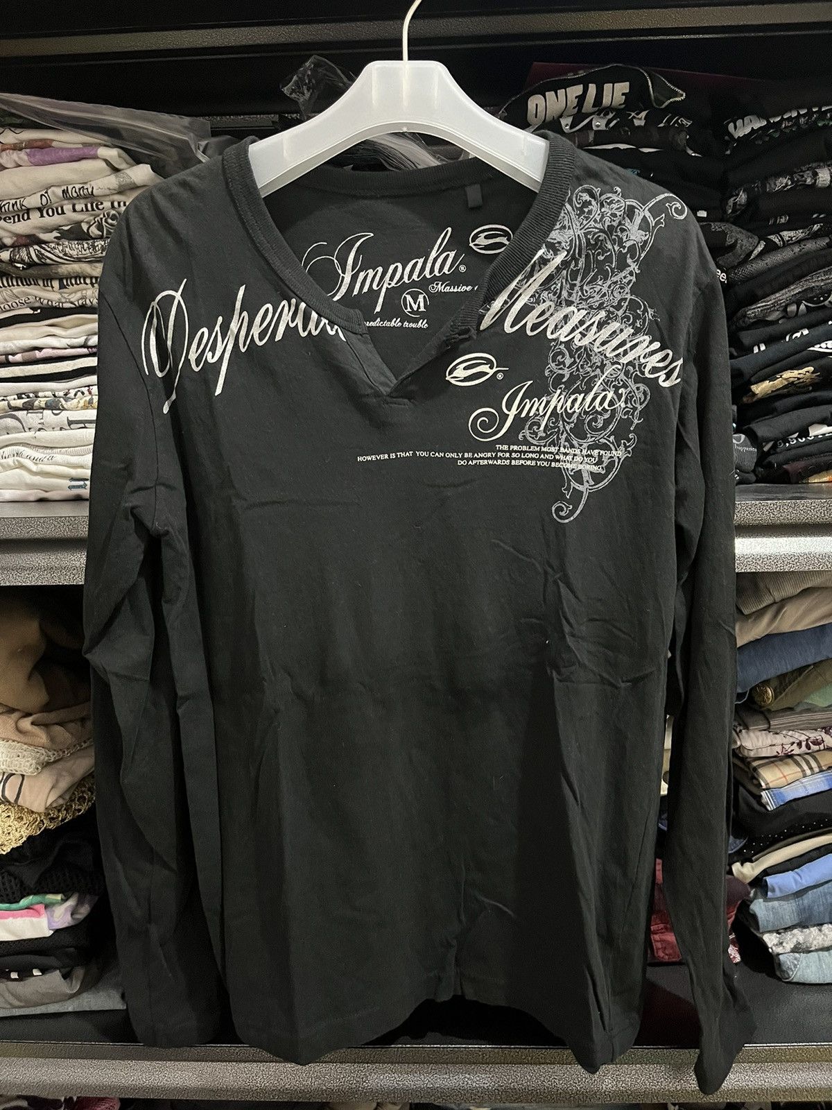 Hysteric Glamour Impala poem longsleeve Size US M / EU 48-50 / 2 - 1 Thumbnail