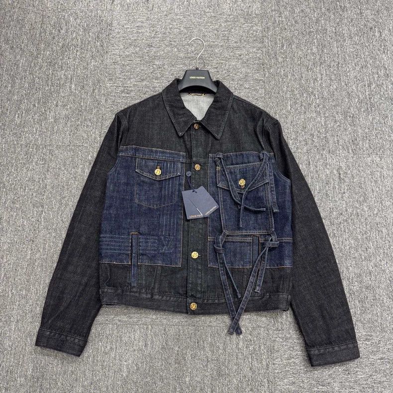 Louis Vuitton Louis Vuitton Ribbon Butterfly Denim Jacket Size US M / EU 48-50 / 2 - 1 Thumbnail