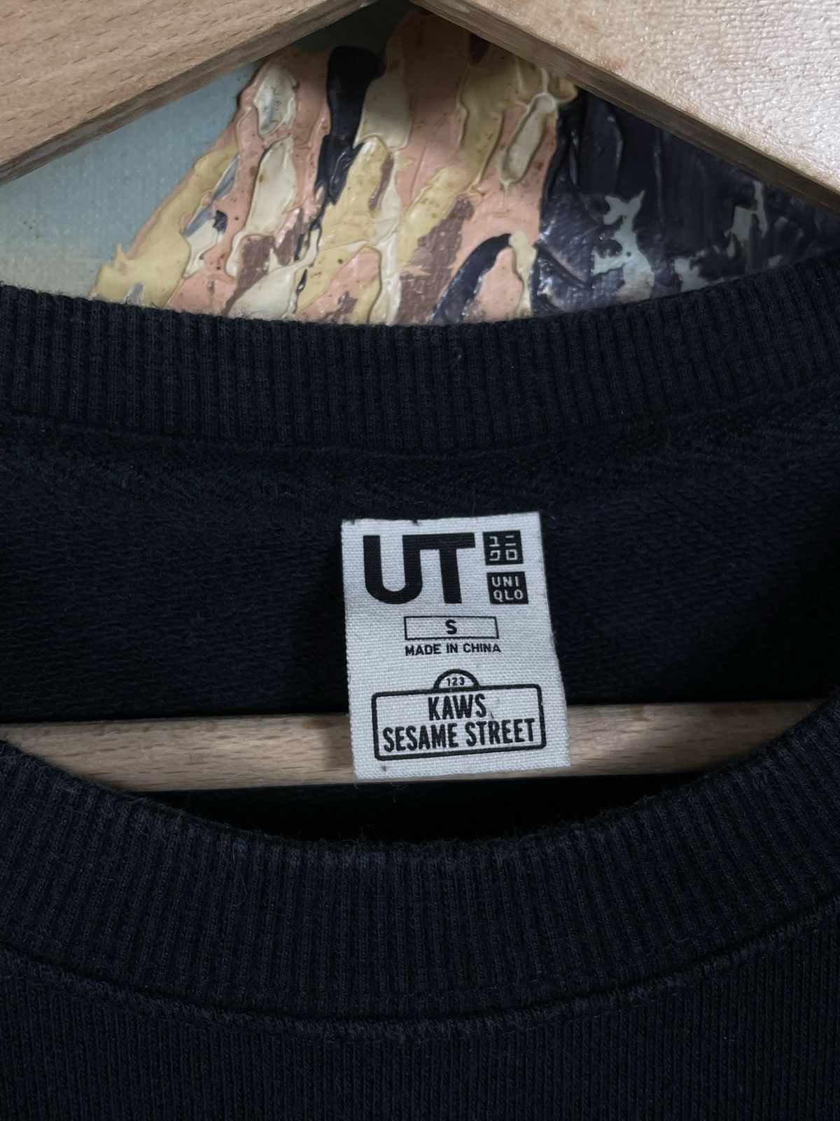 Japanese Brand × Kaws × Uniqlo Kaws x Uniqlo Sesame Street Hoodie Japanese Baggy Loose Size US S / EU 44-46 / 1 - 5 Thumbnail