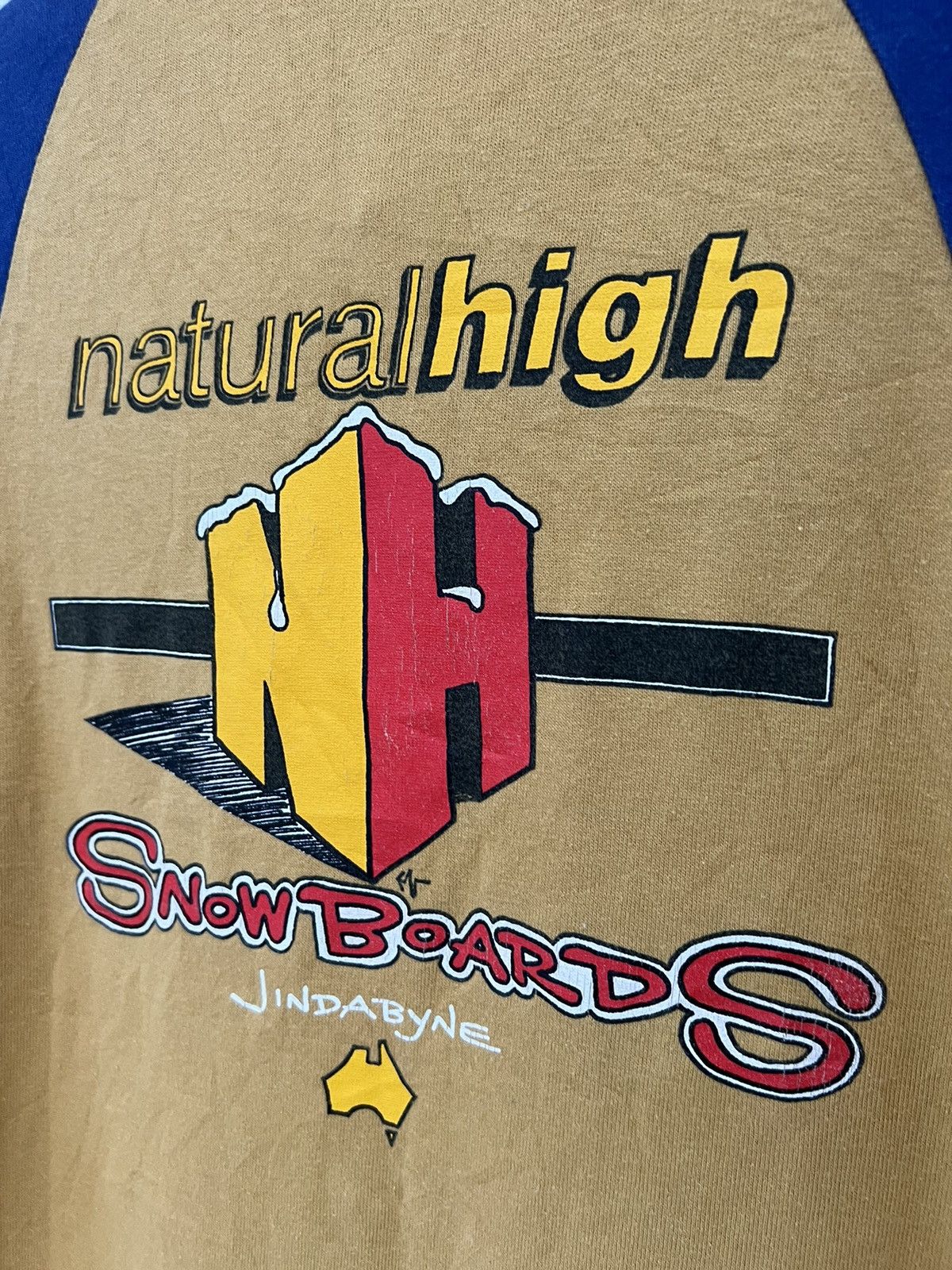 Volcom Vintage 90s Volcom Natural High Snowboards Rugby Shirt Size US L / EU 52-54 / 3 - 16 Thumbnail